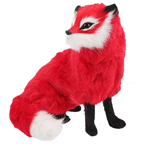 JOINPAYA Lifelike Fox Plüschtier Handgefertigtes Deko Modell für Zuhause Niedliches Tier für oder Fotorequisit JOINPAYA Lifelike Fox Plüschtier Handgefertigtes Deko Modell für Zuhause Niedliches Tier für oder Fotorequisit von JOINPAYA