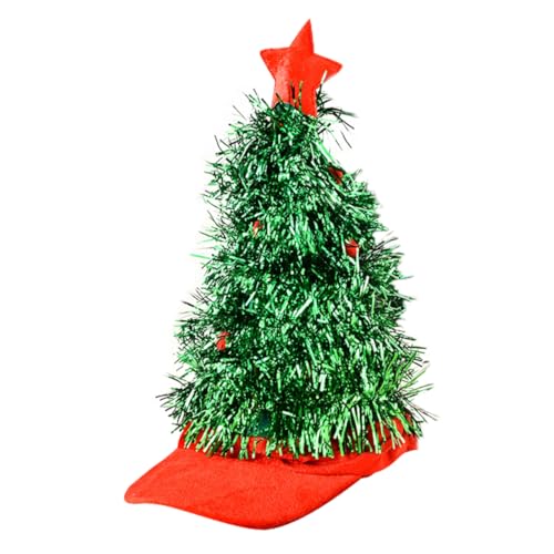 JOINPAYA Leichte Weihnachtsbaum-kappe Lustiger Partyhut Weihnachtsmütze Dekoration Neuartige Kopfbedeckung Weihnachtsparty-kleidung von JOINPAYA