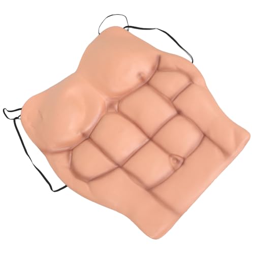 JOINPAYA Lustiges Herren Muskelkostüm mit Realistischem Muskel Effekt Leichtes Atmungsaktives Fake Muscle Shirt für Cosplay Halloween Mottoparty und Rollenspiele von JOINPAYA