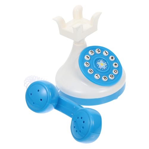 JOINPAYA Lustiges Simulation Telefonspielzeug für Interaktives Bildungsförderndes Cartoon Gerät Blau und Weiß für Spiel und Entwicklung JOINPAYA Lustiges Simulation Telefonspielzeug für Interaktives Bildungsförderndes Cartoon Gerät Blau und Weiß für Spiel und Entwicklung von JOINPAYA