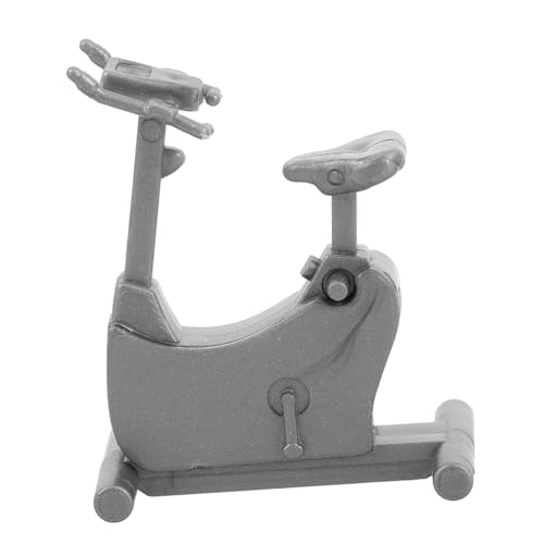 JOINPAYA Manuelle Modellierung Ministampfer Bastelspielzeug Mini-Ornamente Fahrradspielzeughaus Gadget-untersetzer Desktop- Mini-spielzeughaus Indoor-Modelle Lernspielzeug Grey Abs von JOINPAYA