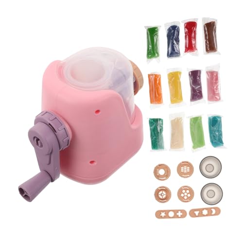 JOINPAYA Manueller Nudelteig-extruder Spielset für Weiches Ungiftiges Knetmasse DIY Nudelmaschine Kreatives Küchenspielzeug Farben Formenerkennung für Familienaktivitäten JOINPAYA Manueller Nudelteig-extruder Spielset für Weiches Ungiftiges Knetmasse DIY Nudelmaschine Kreatives Küchenspielzeug Farben Formenerkennung für Familienaktivitäten von JOINPAYA