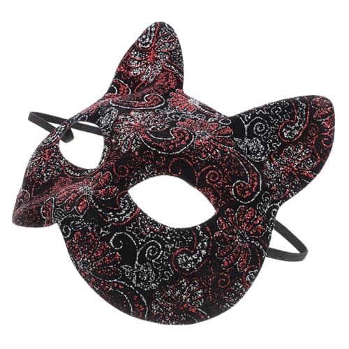 JOINPAYA Vintage Katzenmaske Handbemalte Realistische Halbmaske Für Cosplay Maskerade Und Halloween Sicher Für Partys Und Besondere Anlässe JOINPAYA Vintage Katzenmaske Handbemalte Realistische Halbmaske Für Cosplay Maskerade Und Halloween Sicher Für Partys Und Besondere Anlässe von JOINPAYA