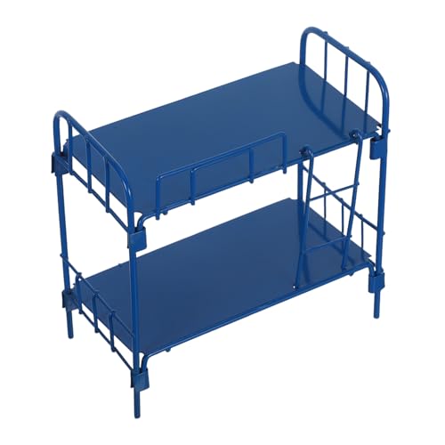 JOINPAYA Maßstab Blaues Doppelstockbett mit Leiter Detailreiches Kinderzimmer Möbel Kompatibel mit Puppenhaus Zubehör Realistisches Miniatur Schlafzimmer Modell JOINPAYA Maßstab Blaues Doppelstockbett mit Leiter Detailreiches Kinderzimmer Möbel Kompatibel mit Puppenhaus Zubehör Realistisches Miniatur Schlafzimmer Modell von JOINPAYA