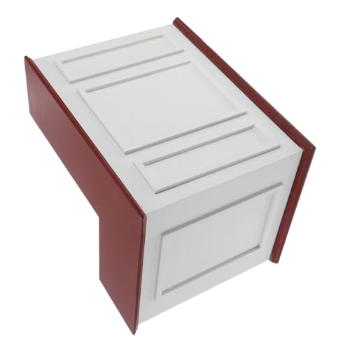 JOINPAYA Maßstab Holz Thekenmöbel Realistische Puppenhausmöbel DIY Modell für Kleine Puppenhausdekoration und Sammler Robust und Detailreich Gestaltet von JOINPAYA