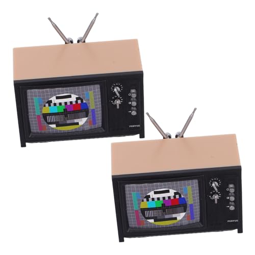 JOINPAYA Maßstab Platzsparendes Puppenhaus Möbel Realistische Mini Tv Dekoration für Wohnzimmer DIY Bastelset für Sammler Kompatibel mit Modernen und Retro Puppenstuben JOINPAYA Maßstab Platzsparendes Puppenhaus Möbel Realistische Mini Tv Dekoration für Wohnzimmer DIY Bastelset für Sammler Kompatibel mit Modernen und Retro Puppenstuben von JOINPAYA