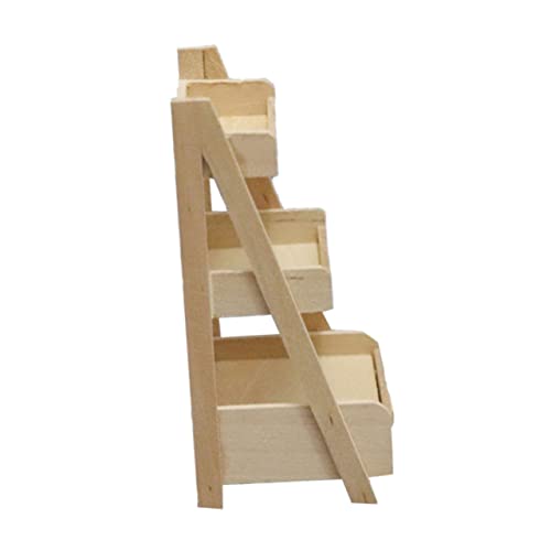 JOINPAYA Adorable Mini House Lagiger Blumentopfhalter Für Miniaturpflanzen Dekorativer Blumenständer Für Puppenhaus-Dekoration Und Kreatives Spielzeug von JOINPAYA