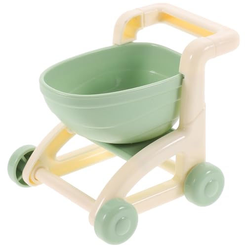 JOINPAYA Mini-einkaufswagen Für Puppen Spielzeug-Kinderwagen Für Den Schreibtisch Simulierter Supermarktwagen Mit Stauraum Perfekt Zum Spielen Und Dekorieren Für Kinder von JOINPAYA