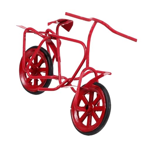 JOINPAYA Mini Kunstfahrrad Modell aus Fahrrad Dekoration für Puppenhaus und Heim Langlebiges Design für Kreative Deko von JOINPAYA