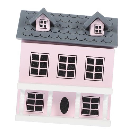 JOINPAYA Miniatur Holzvilla Deko Für Kleine Malerei Mini Haus Ornament Für Landschaftsdesign Und Wohnaccessoires JOINPAYA Miniatur Holzvilla Deko Für Kleine Malerei Mini Haus Ornament Für Landschaftsdesign Und Wohnaccessoires von JOINPAYA