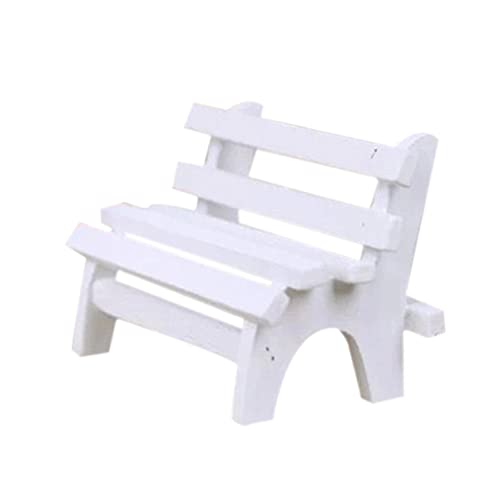 JOINPAYA Mini-Parkstuhl Veranda-Stuhl-Figur Miniaturmöbel Puppenhaus-Gartenbank Mini-Gartenbank Home Decor Home Dekoration stühle maniature gartenbank handgefertigte Holzbank Hölzern Weiß JOINPAYA Mini-Parkstuhl Veranda-Stuhl-Figur Miniaturmöbel Puppenhaus-Gartenbank Mini-Gartenbank Home Decor Home Dekoration stühle maniature gartenbank handgefertigte Holzbank Hölzern Weiß von JOINPAYA
