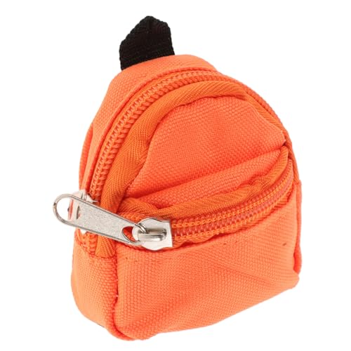 JOINPAYA Mini Puppenrucksack Im Mini-Haus-Design Dekorative Backpack Für Puppen Für Miniatur-Dekoration Und Kinderspielzeug Lebendige Details Und Kreative Gestaltung von JOINPAYA