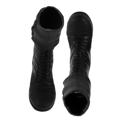 JOINPAYA Mini Schuhe Militärstiefel für Bjd Action Figuren Realistische Lange Lederstiefel für Puppenkleidung Robuste Mini Stiefel für Sammler und Plüschtiere JOINPAYA Mini Schuhe Militärstiefel für Bjd Action Figuren Realistische Lange Lederstiefel für Puppenkleidung Robuste Mini Stiefel für Sammler und Plüschtiere von JOINPAYA