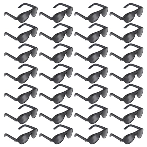 JOINPAYA Puppen-mini-Sonnenbrillen-Requisiten 100 Stück Schwarze Farbe PVC Modisches Ankleiden Für Jungen Und Mädchen JOINPAYA Puppen-mini-Sonnenbrillen-Requisiten 100 Stück Schwarze Farbe PVC Modisches Ankleiden Für Jungen Und Mädchen von JOINPAYA