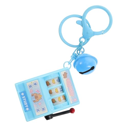 JOINPAYA Mini Spielautomat Mini Spiel Schlüsselanhänger Mini Spielkonsole Spielautomat Dekoration Schlüsselanhänger Himmelblau Kunststoff von JOINPAYA