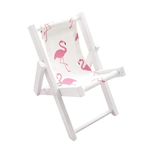 JOINPAYA 1pc Mini Holz Strand Stuhl Modell Spielzeug Flamingo Muster Dekorative Telefon Für Hause JOINPAYA 1pc Mini Holz Strand Stuhl Modell Spielzeug Flamingo Muster Dekorative Telefon Für Hause von JOINPAYA