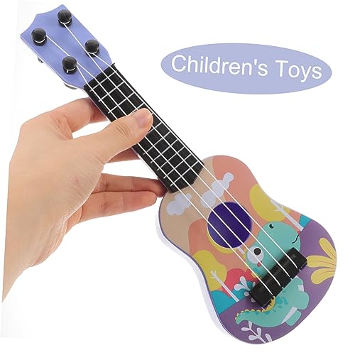 JOINPAYA Mini Ukulele Simulation Gitarre mit Cartoon Sicheres Musikinstrument für Anfänger Dekoratives Lernspielzeug für Jungen und Mädchen JOINPAYA Mini Ukulele Simulation Gitarre mit Cartoon Sicheres Musikinstrument für Anfänger Dekoratives Lernspielzeug für Jungen und Mädchen von JOINPAYA