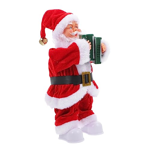 JOINPAYA Mini Weihnachtsmann Dekoration Batteriebetriebene Santa Claus Figur Für Regal Wohnbereich Weihnachtsverzierung Für Festliche JOINPAYA Mini Weihnachtsmann Dekoration Batteriebetriebene Santa Claus Figur Für Regal Wohnbereich Weihnachtsverzierung Für Festliche von JOINPAYA