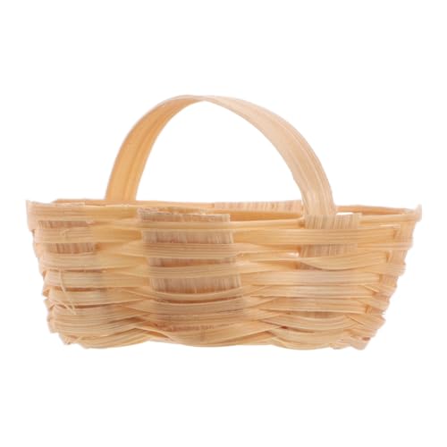 JOINPAYA Dollhouse Mini Storage Basket Miniature Bamboo Woven Basket Für Küche Accessoire Für Miniaturszenen Und Bastelprojekte JOINPAYA Dollhouse Mini Storage Basket Miniature Bamboo Woven Basket Für Küche Accessoire Für Miniaturszenen Und Bastelprojekte von JOINPAYA