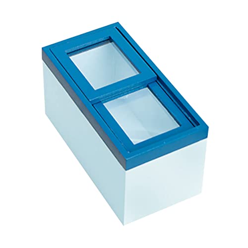 JOINPAYA Mini -gefrierschrankmodell Miniaturmöbel Simulation Mini-kühlschrank- Spielspielzeug Vorgeben Miniatur Kühlschrank Mini Kühlschrank Mini Möbel Blue Holz JOINPAYA Mini -gefrierschrankmodell Miniaturmöbel Simulation Mini-kühlschrank- Spielspielzeug Vorgeben Miniatur Kühlschrank Mini Kühlschrank Mini Möbel Blue Holz von JOINPAYA