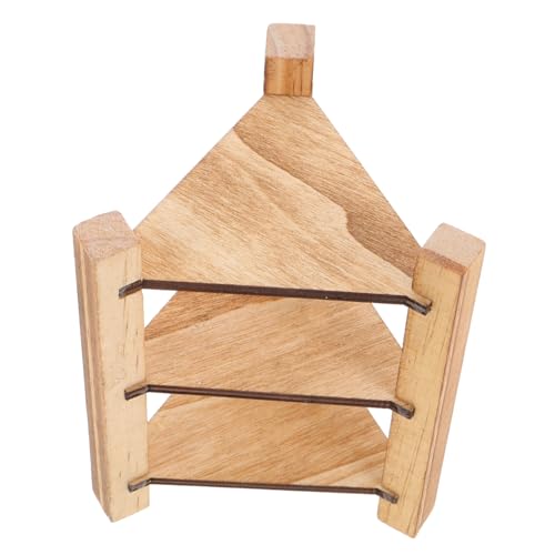 JOINPAYA Mini-hausmöbel Aus Holz, Mini-küchenzubehör, Winzige Möbel Für Zuhause, Mini-bücherregal, Puppenhausmöbel, Mini-aufbewahrungsregal von JOINPAYA
