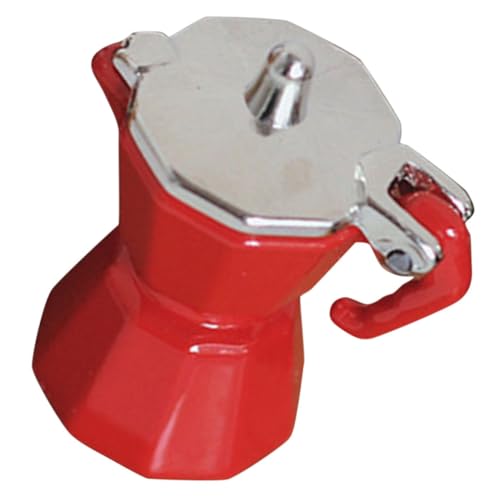 JOINPAYA Miniatur-kaffeemaschine Modell Mini-Requisiten Für Mini-heimdekoration Mini-Spielzeug A-rot Kaffeemaschine von JOINPAYA