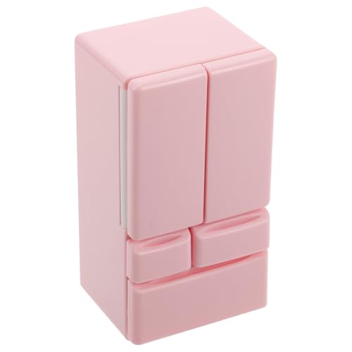 JOINPAYA Miniatur-puppenhaus-kühlschrank Doppeltür Mini-kühlschrank Spielzeug Für Jungen Und Mädchen Maßstab 112 Enhancepretend Play von JOINPAYA