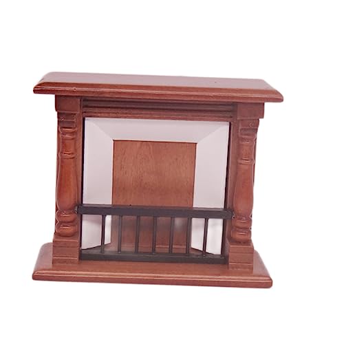 JOINPAYA Mini-möbel Miniatur Puppe Ornamente Häuser Künstlich Kamin Party Mikro-landschaftsverzierungen Mikrolandschaftsmodelle Brown Hölzern JOINPAYA Mini-möbel Miniatur Puppe Ornamente Häuser Künstlich Kamin Party Mikro-landschaftsverzierungen Mikrolandschaftsmodelle Brown Hölzern von JOINPAYA