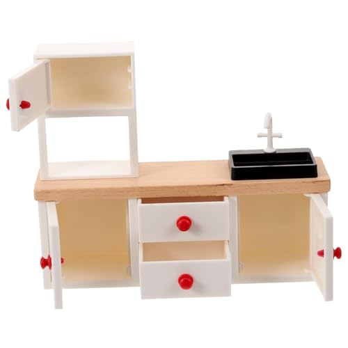 JOINPAYA Miniatur-badezimmerset für Puppenhäuser Maßstab 1:12 Miniatur-waschbecken Aus Holz Puppenhausdekor für Jungen- und Mädchenzimmer JOINPAYA Miniatur-badezimmerset für Puppenhäuser Maßstab 1:12 Miniatur-waschbecken Aus Holz Puppenhausdekor für Jungen- und Mädchenzimmer von JOINPAYA