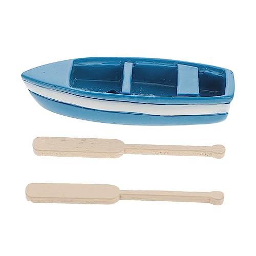 JOINPAYA Mini Resin Boot Mit Paddeln Dekorative Figur Für Mikrolandschaften Strand Und Meer-szenen -Material Für Kreative Garten Und Wohnraumgestaltungen JOINPAYA Mini Resin Boot Mit Paddeln Dekorative Figur Für Mikrolandschaften Strand Und Meer-szenen -Material Für Kreative Garten Und Wohnraumgestaltungen von JOINPAYA