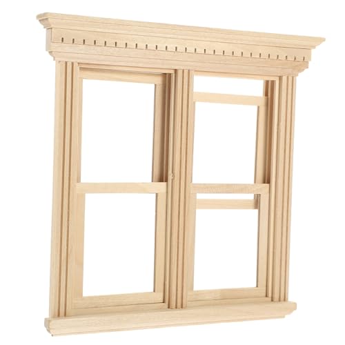 JOINPAYA Miniatur Holzfenster Modell Für Puppenhaus Dekorative Fensterrahmen Für Miniaturhäuser Geeignet Für Wohnzimmer Und Schlafzimmer Kreative Holzaccessoires Für JOINPAYA Miniatur Holzfenster Modell Für Puppenhaus Dekorative Fensterrahmen Für Miniaturhäuser Geeignet Für Wohnzimmer Und Schlafzimmer Kreative Holzaccessoires Für von JOINPAYA