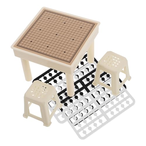 JOINPAYA Miniatur Fünf Gewinnt Spielset mit Stühlen DIY Puppenhaus Zubehör Kompakte Tischspiel Szene für Erwachsene Fördert Logisches und Familieninteraktion Tragbar für Zuhause und Büro JOINPAYA Miniatur Fünf Gewinnt Spielset mit Stühlen DIY Puppenhaus Zubehör Kompakte Tischspiel Szene für Erwachsene Fördert Logisches und Familieninteraktion Tragbar für Zuhause und Büro von JOINPAYA