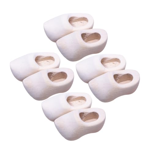 JOINPAYA Miniatur-Leere Holzschuhe Für Jungen Und Mädchen Graffiti Malerei Spielzeug Puppenhaus Ornament Glatt JOINPAYA Miniatur-Leere Holzschuhe Für Jungen Und Mädchen Graffiti Malerei Spielzeug Puppenhaus Ornament Glatt von JOINPAYA