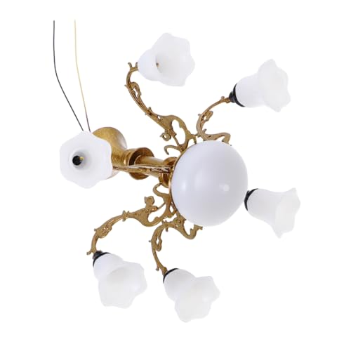 JOINPAYA Miniatur Kronleuchter Für Modelle Dekorative Tischlampe Aus Ideale Beleuchtung Für Sandkasten Modelle Wohnaccessoire Für Miniaturhäuser Warmweißes Licht JOINPAYA Miniatur Kronleuchter Für Modelle Dekorative Tischlampe Aus Ideale Beleuchtung Für Sandkasten Modelle Wohnaccessoire Für Miniaturhäuser Warmweißes Licht von JOINPAYA