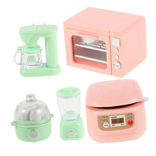 JOINPAYA Puppenhaus Miniatur Lebensmittel Und Küchengeschirr Mini-ofen Für Kinder Elektroofen Spielzeug Kleinkind Küchenzubehör-Set von JOINPAYA