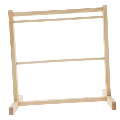 JOINPAYA Miniatur Puppenhaus Kleiderständer aus Robustem Holz Doppellagiger Mini Kleiderbügel für Puppenkleidung Vielseitig Nutzbar zum Aufhängen Präsentieren und Erhalten von JOINPAYA Miniatur Puppenhaus Kleiderständer aus Robustem Holz Doppellagiger Mini Kleiderbügel für Puppenkleidung Vielseitig Nutzbar zum Aufhängen Präsentieren und Erhalten von von JOINPAYA