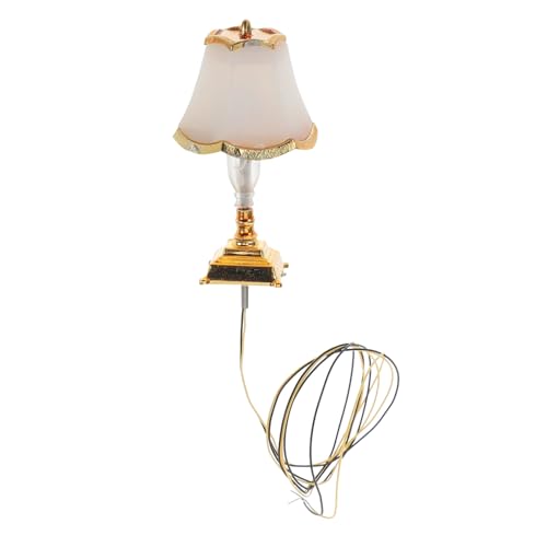 JOINPAYA Kleiner Puppenhauslampe Dekorative Miniatur LED Leuchte Rustikales Design für Puppenhaus Sanftes Licht Puppenhaus Dekorationszubehör JOINPAYA Kleiner Puppenhauslampe Dekorative Miniatur LED Leuchte Rustikales Design für Puppenhaus Sanftes Licht Puppenhaus Dekorationszubehör von JOINPAYA