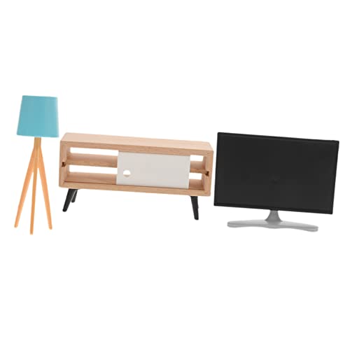 JOINPAYA Miniatur Puppenhaus Möbelset Teilig mit Tv Schrank Weißem Tv Möbel und Blauem Tischlampenmodell DIY Puppenhaus Zubehör für Kinderzimmer Dekoration und Kreative Miniatur Landschaft JOINPAYA Miniatur Puppenhaus Möbelset Teilig mit Tv Schrank Weißem Tv Möbel und Blauem Tischlampenmodell DIY Puppenhaus Zubehör für Kinderzimmer Dekoration und Kreative Miniatur Landschaft von JOINPAYA
