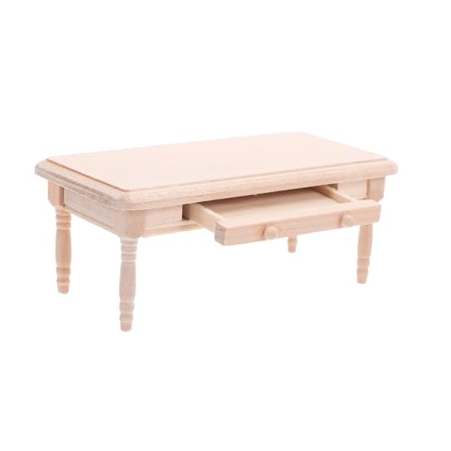 JOINPAYA Miniatur Puppenhausmöbel Mini Stuhl Miniatur Tisch Puppenhausmöbel Puppenhaus Tischmodelle Mini Puppenhausstuhl Mit Schublade Beige Holz JOINPAYA Miniatur Puppenhausmöbel Mini Stuhl Miniatur Tisch Puppenhausmöbel Puppenhaus Tischmodelle Mini Puppenhausstuhl Mit Schublade Beige Holz von JOINPAYA