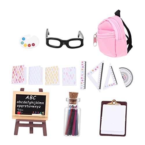 JOINPAYA Miniatur Rucksack für Puppenhaus Detailgetreues Miniatur Langlebige Mini Schulrucksäcke für DIY Spiel und Kindergarten Deko JOINPAYA Miniatur Rucksack für Puppenhaus Detailgetreues Miniatur Langlebige Mini Schulrucksäcke für DIY Spiel und Kindergarten Deko von JOINPAYA