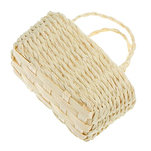 JOINPAYA Miniatur geflochtene Körbe für kinderspielzeug Kid Toys hühner Miniaturkorb für Miniatur-Möbeldekor Mini-Hauskorb Bambus von JOINPAYA