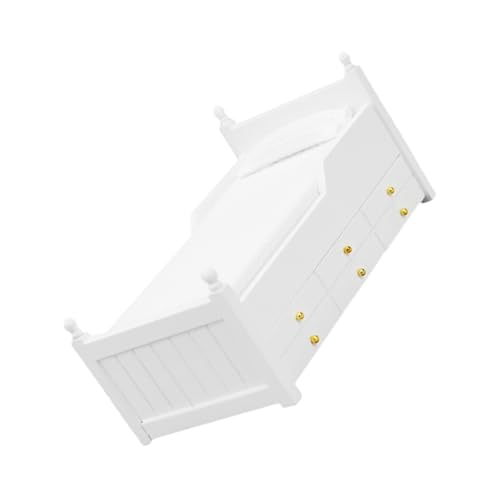 JOINPAYA Puppenmöbel Puppenhaus Bett Aus Mit Schublade Europäisches Schlafzimmer Öbel Für Und Puppen Dekoratives Öbelstück Für Kreative Rollenspiele Holzmöbel JOINPAYA Puppenmöbel Puppenhaus Bett Aus Mit Schublade Europäisches Schlafzimmer Öbel Für Und Puppen Dekoratives Öbelstück Für Kreative Rollenspiele Holzmöbel von JOINPAYA