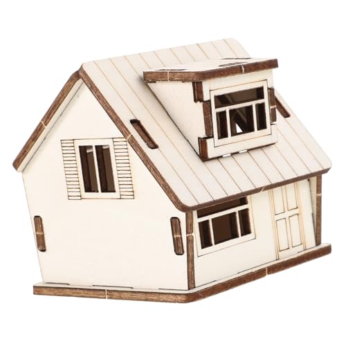 JOINPAYA Miniaturholzhausmodell Bausatz Sandtischmodell Hausdeko Mini Architekturmodelle Handwerkshäuser DIY- -kit Minihäuser Zum Basteln Miniaturhäuser Zum Basteln Hölzern Beige JOINPAYA Miniaturholzhausmodell Bausatz Sandtischmodell Hausdeko Mini Architekturmodelle Handwerkshäuser DIY- -kit Minihäuser Zum Basteln Miniaturhäuser Zum Basteln Hölzern Beige von JOINPAYA