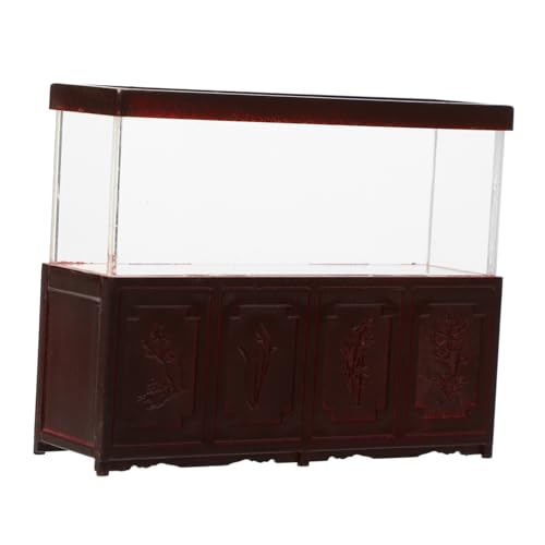 JOINPAYA Miniaturmöbel die Miniaturfiguren Miniaturhaus Miniaturzubehör Miniaturdekoration Winzige Dekoration klein Dekorationen Fischschüsselspielzeug Miniatur-Szenendekor Abs Dark Brown JOINPAYA Miniaturmöbel die Miniaturfiguren Miniaturhaus Miniaturzubehör Miniaturdekoration Winzige Dekoration klein Dekorationen Fischschüsselspielzeug Miniatur-Szenendekor Abs Dark Brown von JOINPAYA
