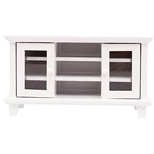 JOINPAYA Miniaturmöbel für kinderspielzeug Kid Toys детские игрушки hühner spielsachen für Geschenkidee Wohnzimmermöbel TV-Schrank aus Holz Weiß JOINPAYA Miniaturmöbel für kinderspielzeug Kid Toys детские игрушки hühner spielsachen für Geschenkidee Wohnzimmermöbel TV-Schrank aus Holz Weiß von JOINPAYA