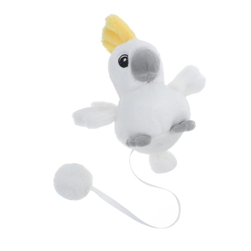JOINPAYA Mit der Schulter ausgestopfter Papagei Papageienkostüm für gefüllter Papagei für die Schulter Plüsch-Papageienornamente Papagei-Ornament von JOINPAYA