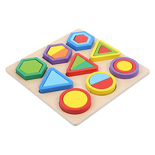 JOINPAYA Holzspielzeug Kinder-bauspielzeug Puzzle-Spielzeug Kinder-lernspielzeug Interaktive Formblöcke Lernspielzeug von JOINPAYA