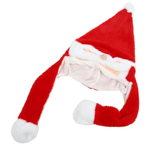 JOINPAYA Mütze Für Damen Plüsch Lustige Tiermütze Polyester Pp Weihnachtskopfbedeckung Weihnachtsmütze von JOINPAYA