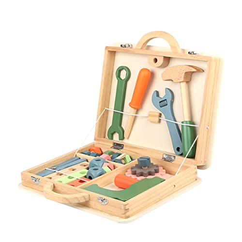 JOINPAYA Multifunktionales Werkzeugkasten Spielzeugset Für Lernspielzeug Für Rollenspiele Pädagogisches Werkzeugspielzeug Mit Verschiedenen Zubehörteilen Für Kreatives JOINPAYA Multifunktionales Werkzeugkasten Spielzeugset Für Lernspielzeug Für Rollenspiele Pädagogisches Werkzeugspielzeug Mit Verschiedenen Zubehörteilen Für Kreatives von JOINPAYA