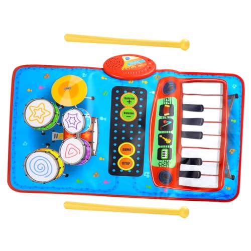 JOINPAYA Musikmatte Spieldecke Teppiche Spielmatte Kinderspielzeug Kinderteppich Fußmatte Percussion-trommelmatte Musikalische Klavierdecke Musikinstrumente Matte Stoff JOINPAYA Musikmatte Spieldecke Teppiche Spielmatte Kinderspielzeug Kinderteppich Fußmatte Percussion-trommelmatte Musikalische Klavierdecke Musikinstrumente Matte Stoff von JOINPAYA